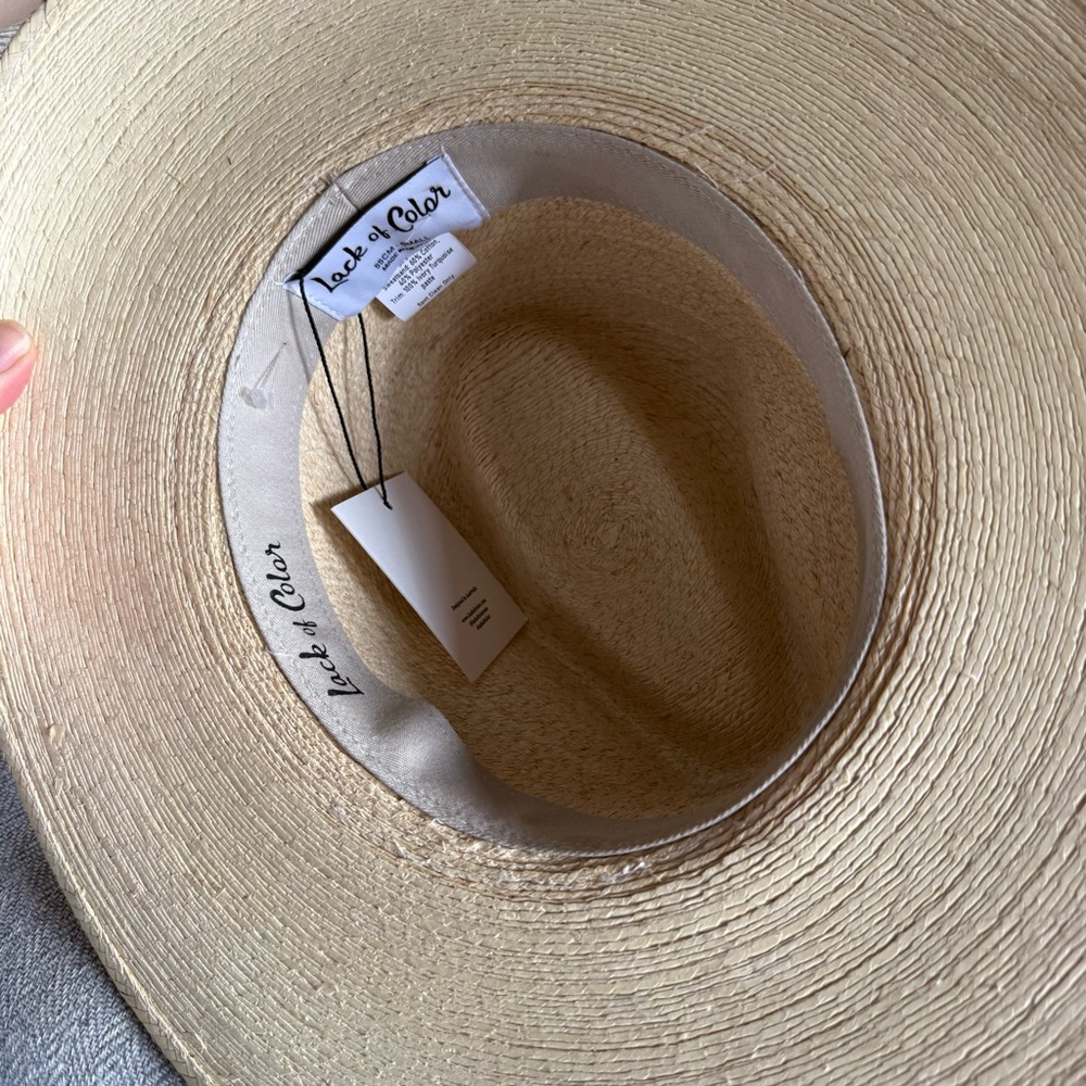 Lack Of Color Paradise Straws Fedora Hat - Picture 8 of 11
